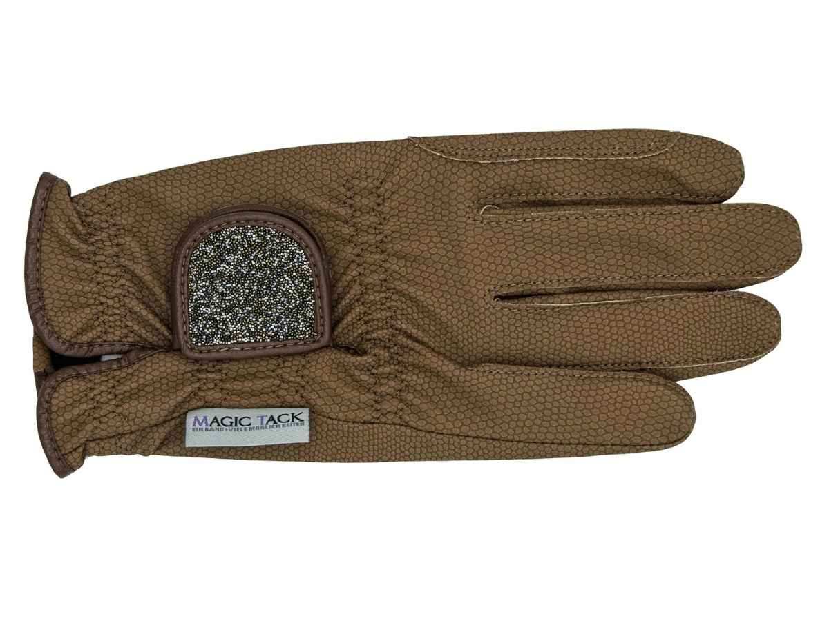 HAUKESCHMIDT Reithandschuh A TOUCH OF MAGIC TACK ohne Patches