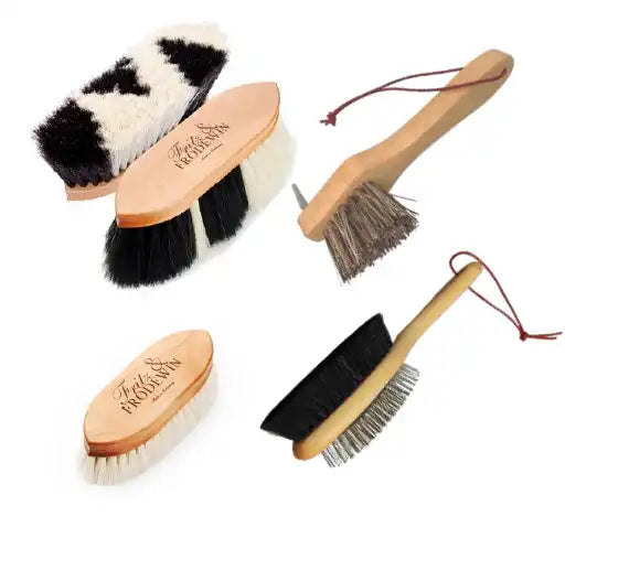 Fritz&Frodewin Turnier-Set Pferdebürsten Ludwig, Mathilda, Amalia & Gustav