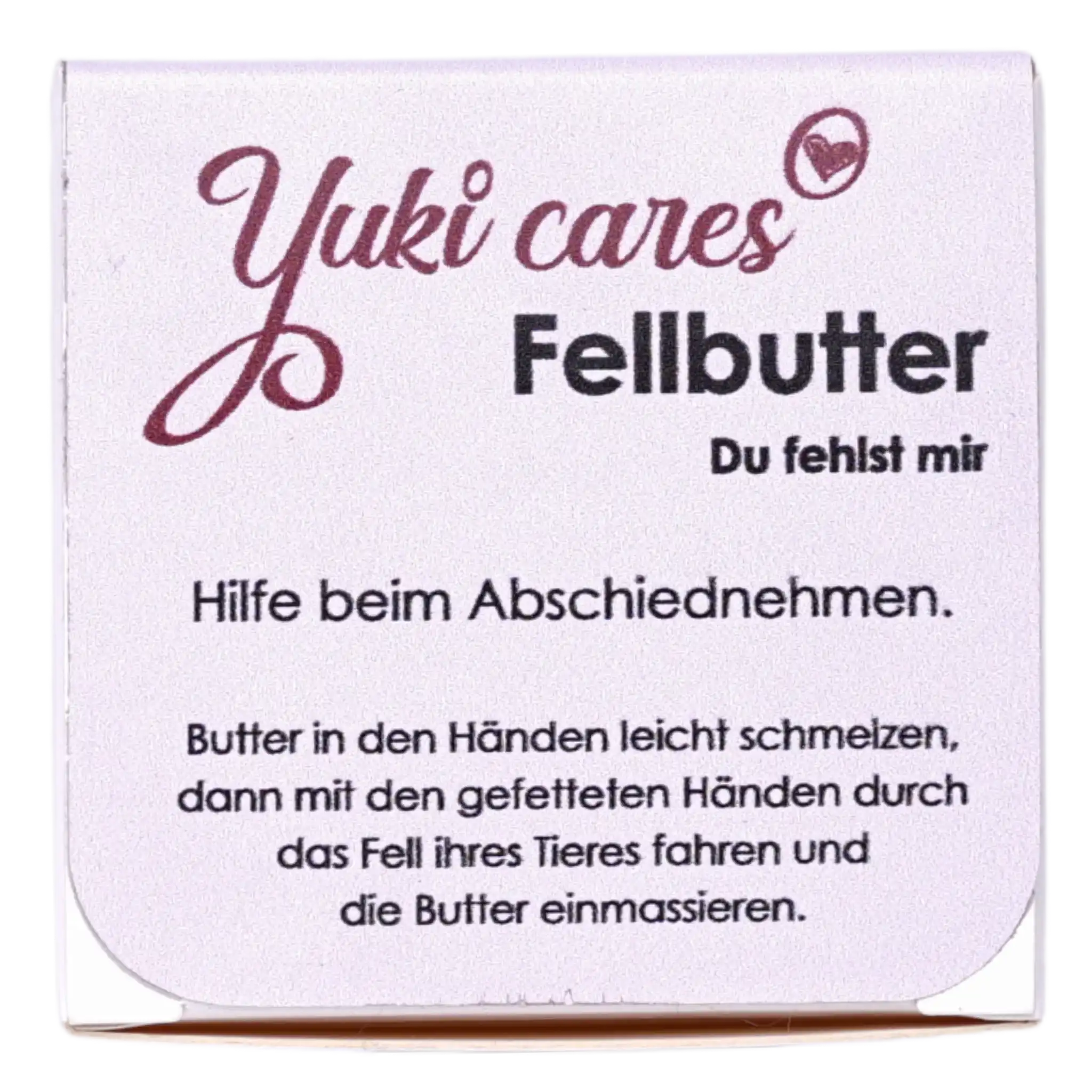 Fellbutter Du fehlst mir