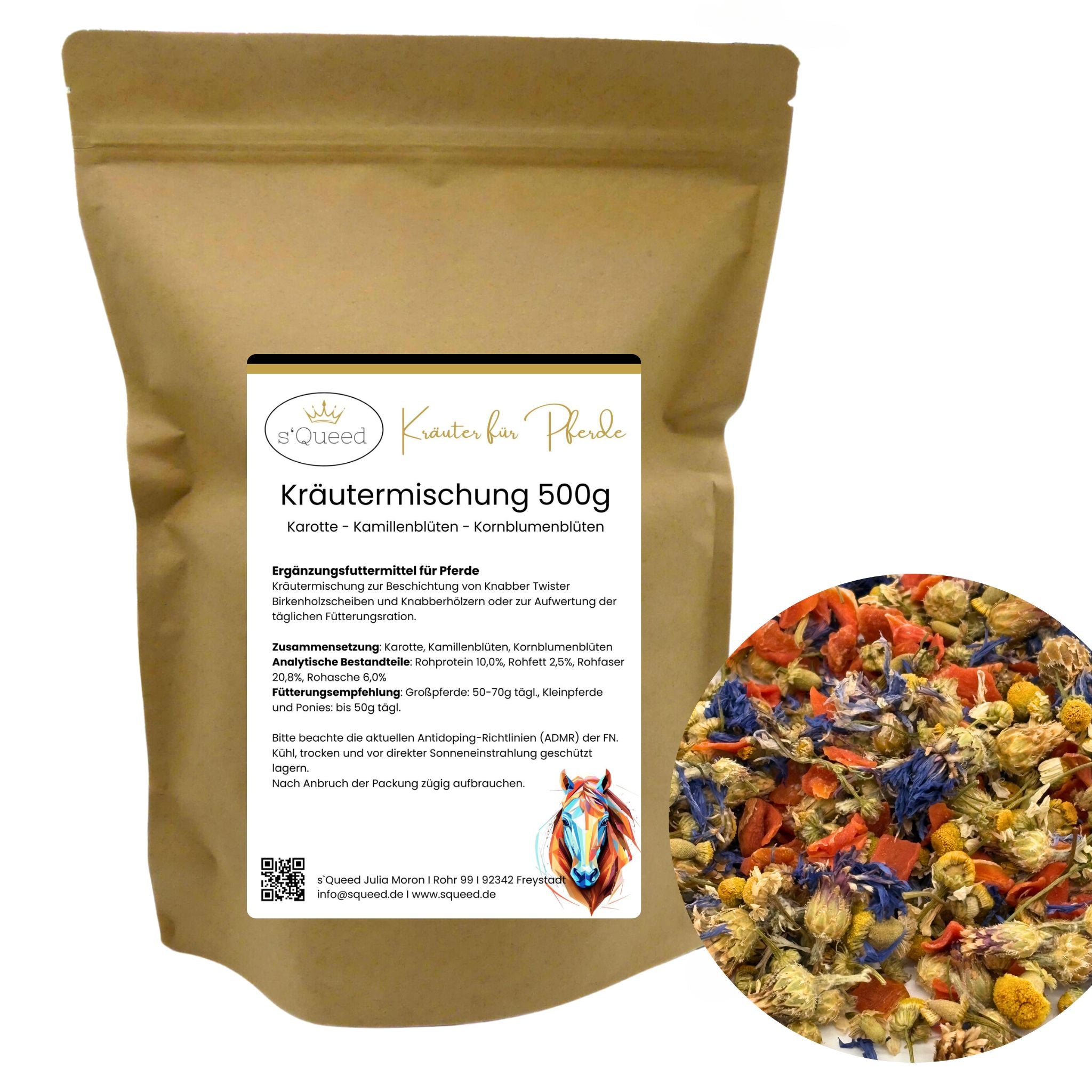 Kräutermischung 500g zur DIY Beschichtung von Knabber Twister Scheiben und Knabberhölzern