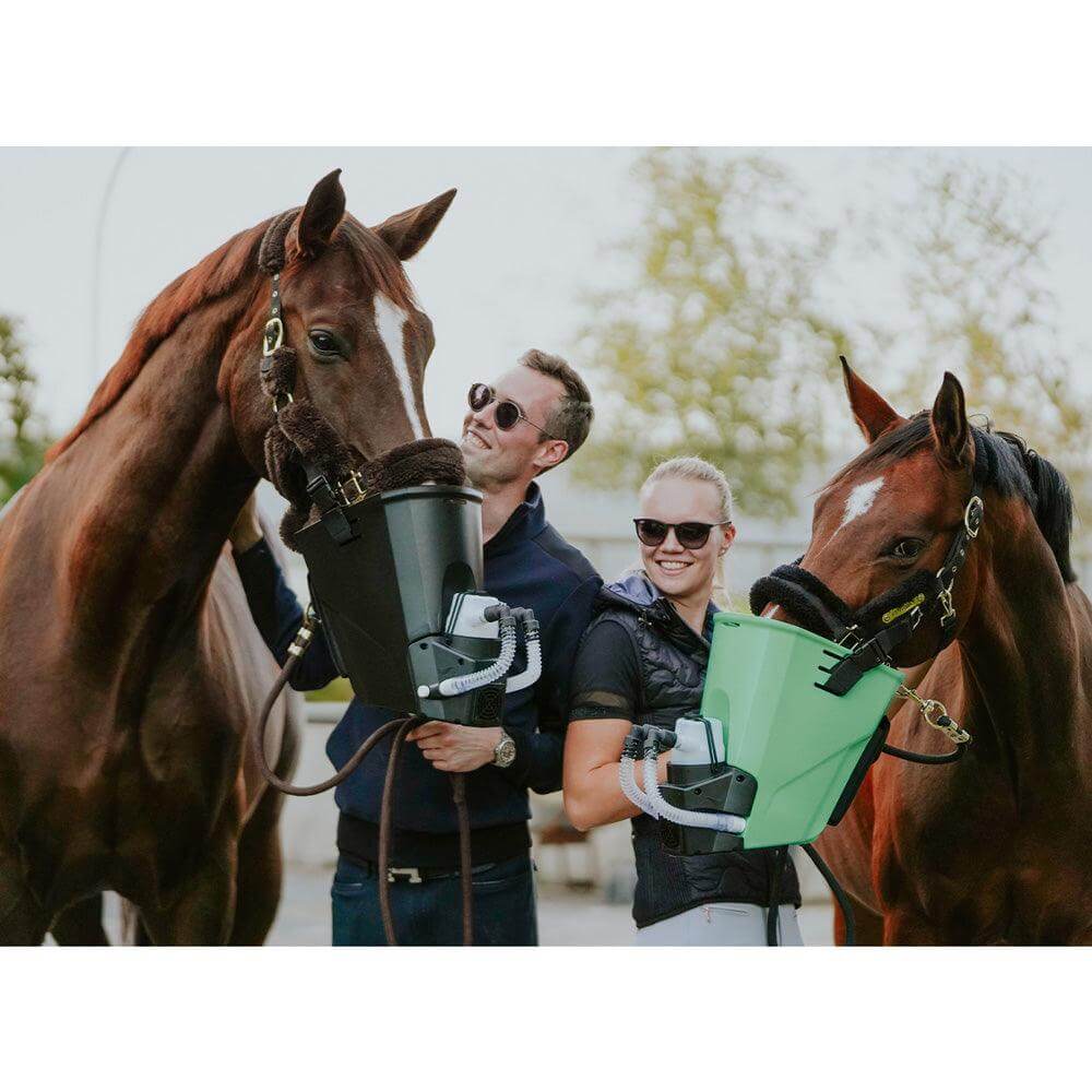 Inhalator für Pferde equosonic free Starterpaket