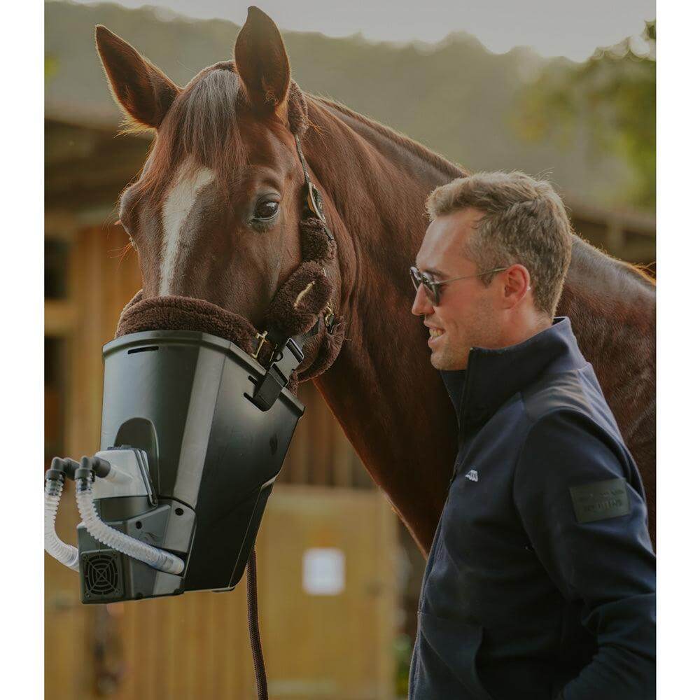 Inhalator für Pferde equosonic free Starterpaket
