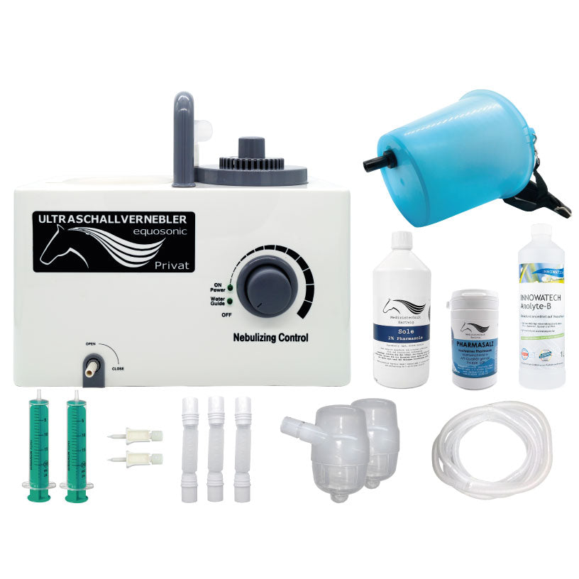Inhalator für Pferde Equosonic Privat Starter Paket