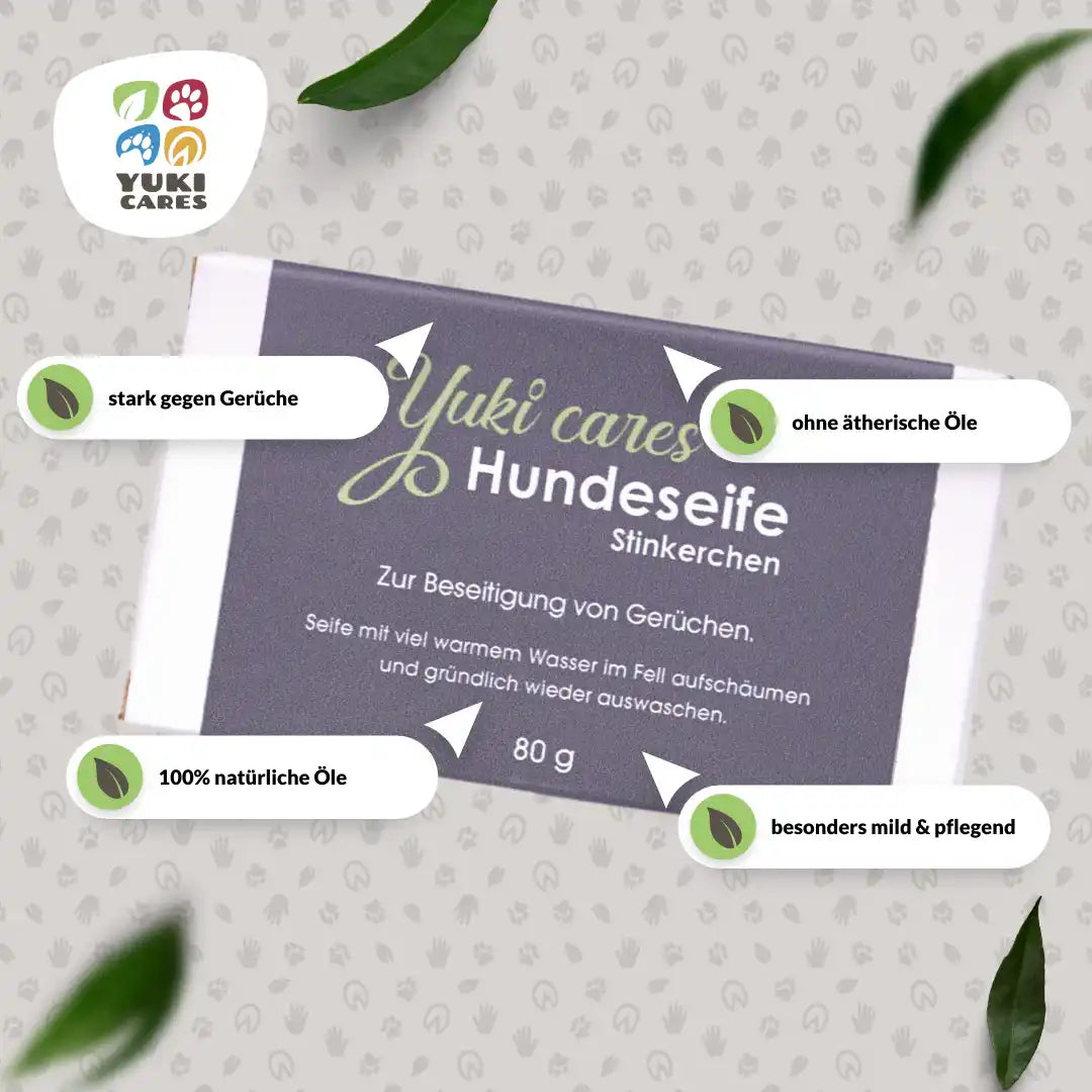 Stinkerchen Seife für Hunde, Katzen und Pferde