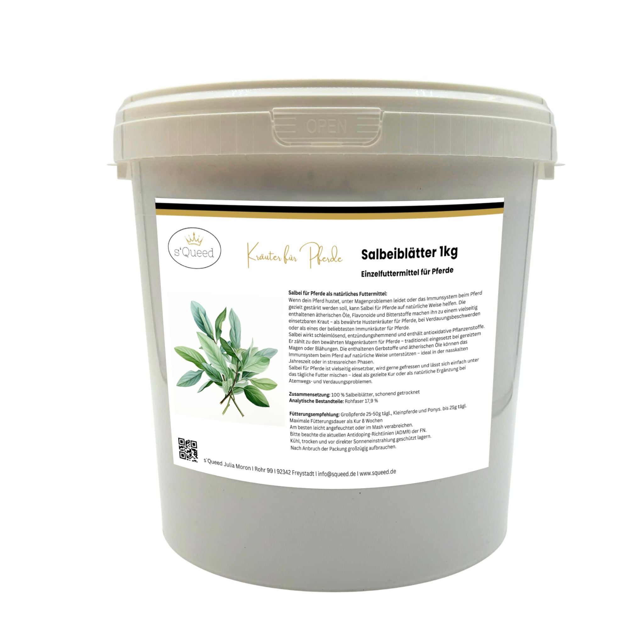 Salbei Pferd - Hustenkräuter für Pferde - Magenkräuter & Immunkräuter