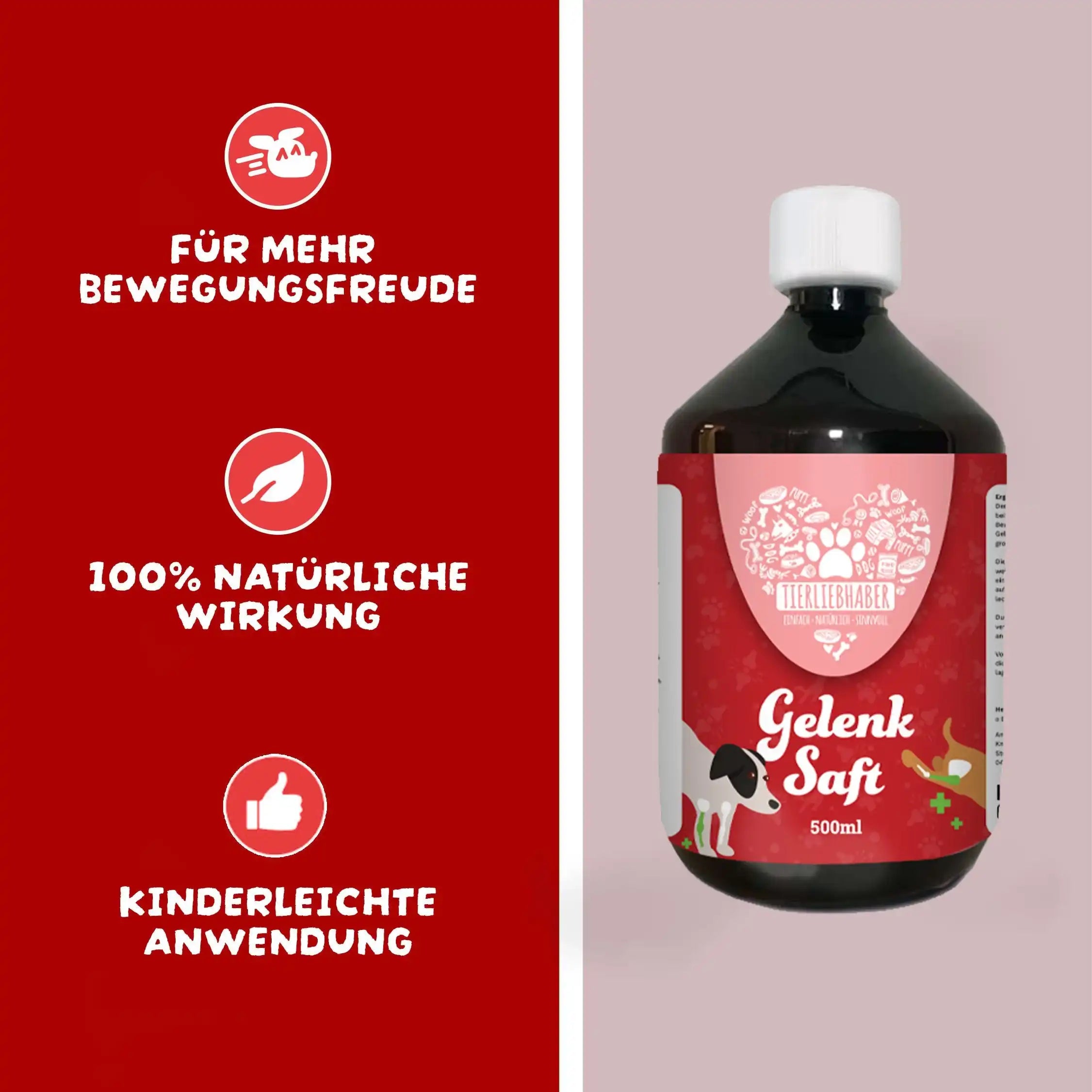Tierliebhaber Gelenk Saft