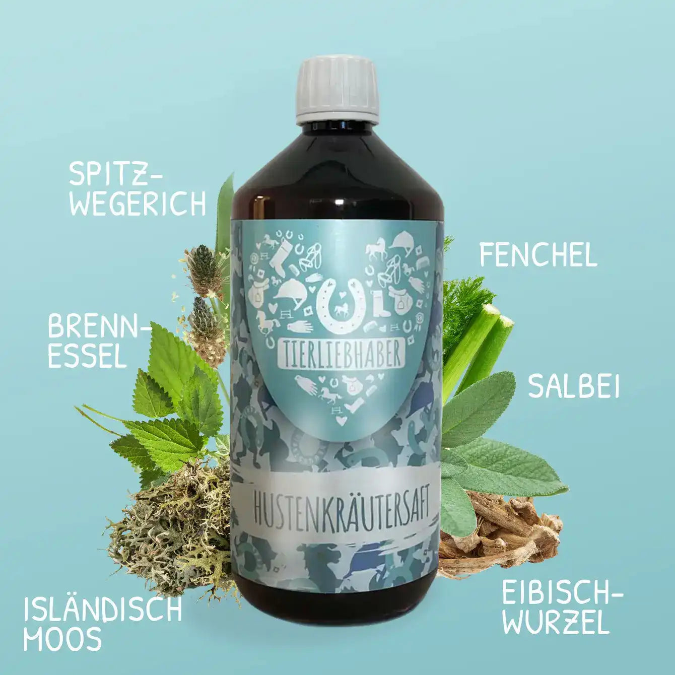 Tierliebhaber Hustenkräutersaft Pferd