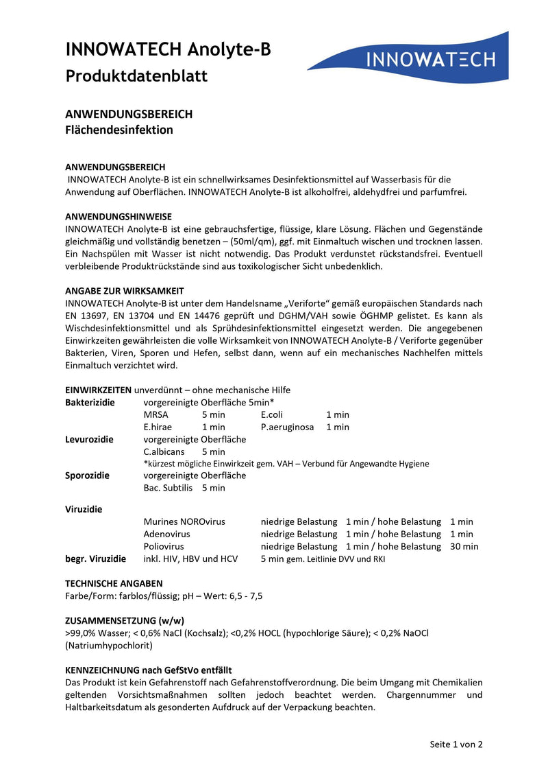Oberflächendesinfektion 5Liter