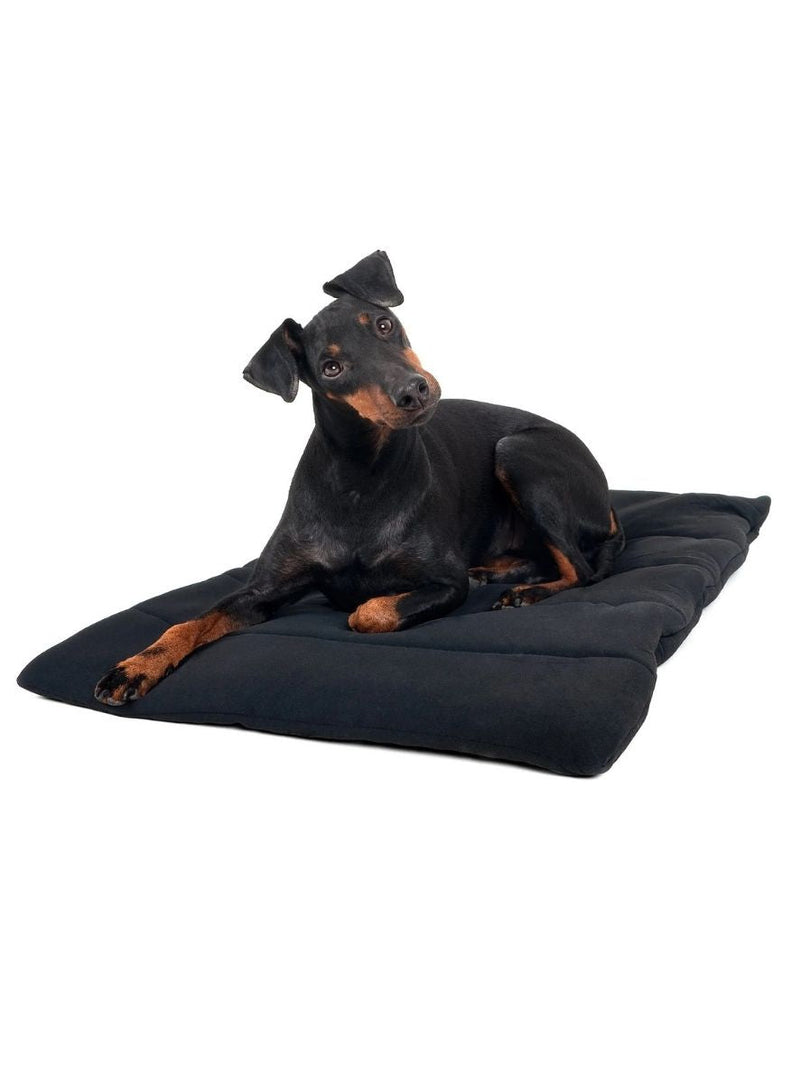 BACK ON TRACK Hundekissen, schwarz, 50 x 68 cm