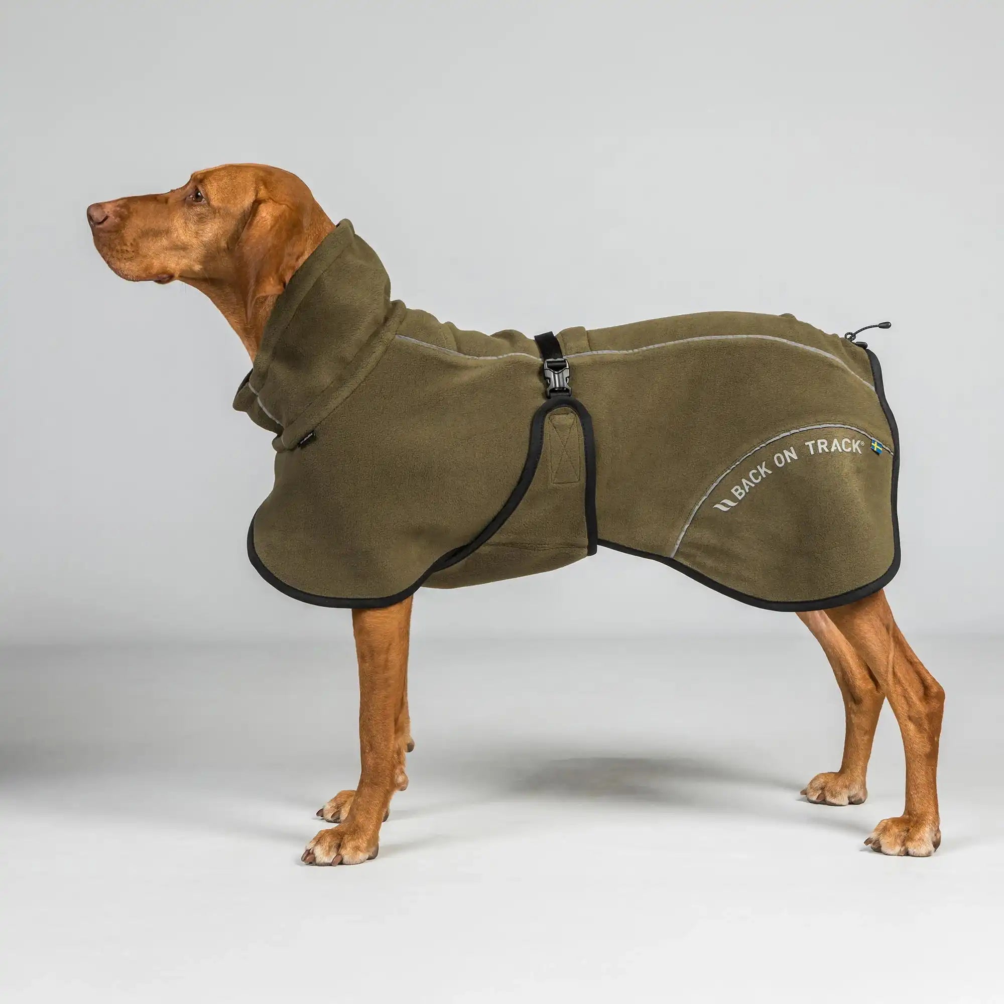 Back on Track BAY Fleece-Hundemantel, Hoher Rutenansatz