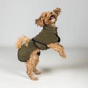 Back on Track BAY Fleece-Hundemantel, Hoher Rutenansatz