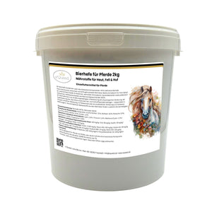 BT Bierhefe Pferd 2kg – bei Kotwasser, Fellwechsel & empfindlicher Verdauung