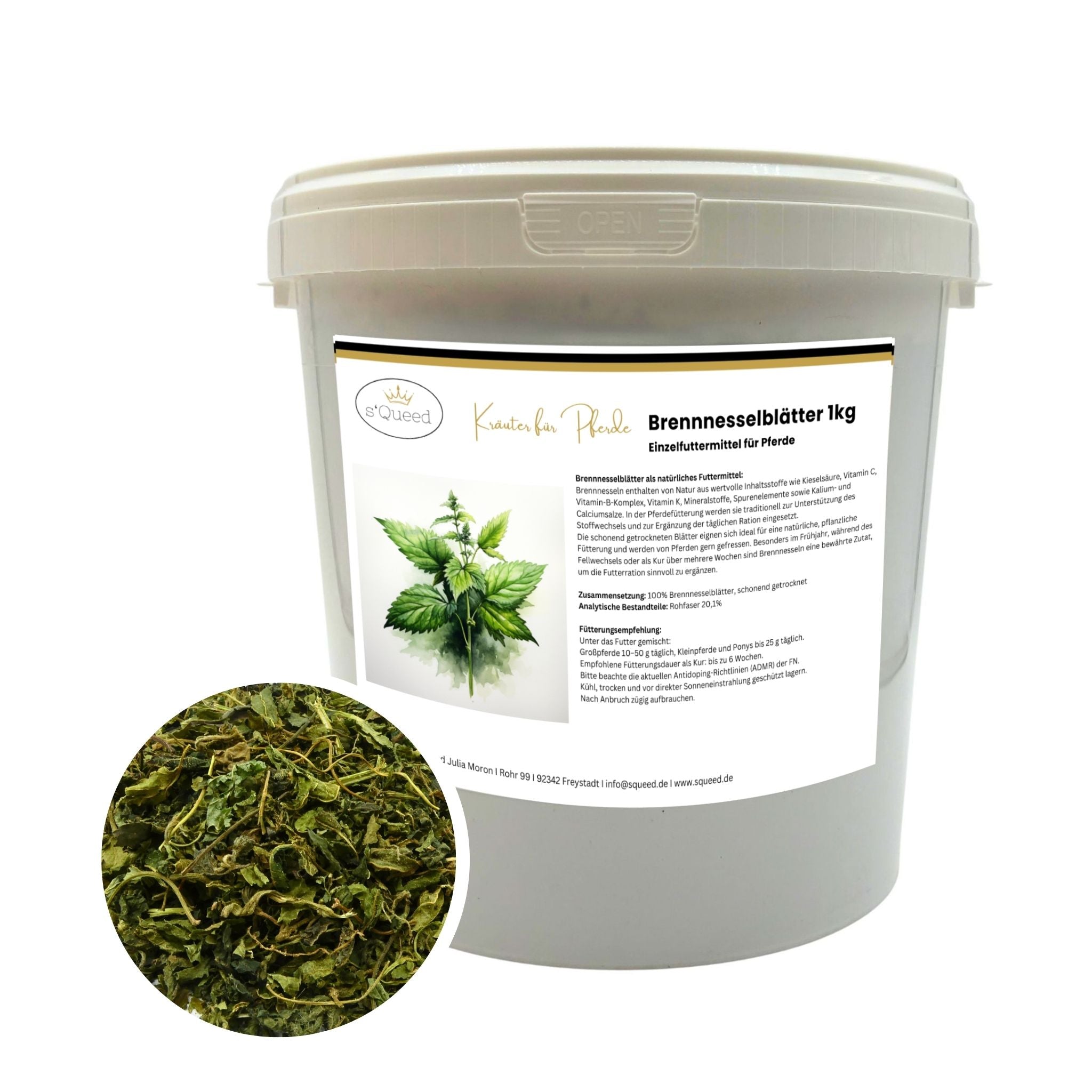 Brennnessel Pferd 1kg