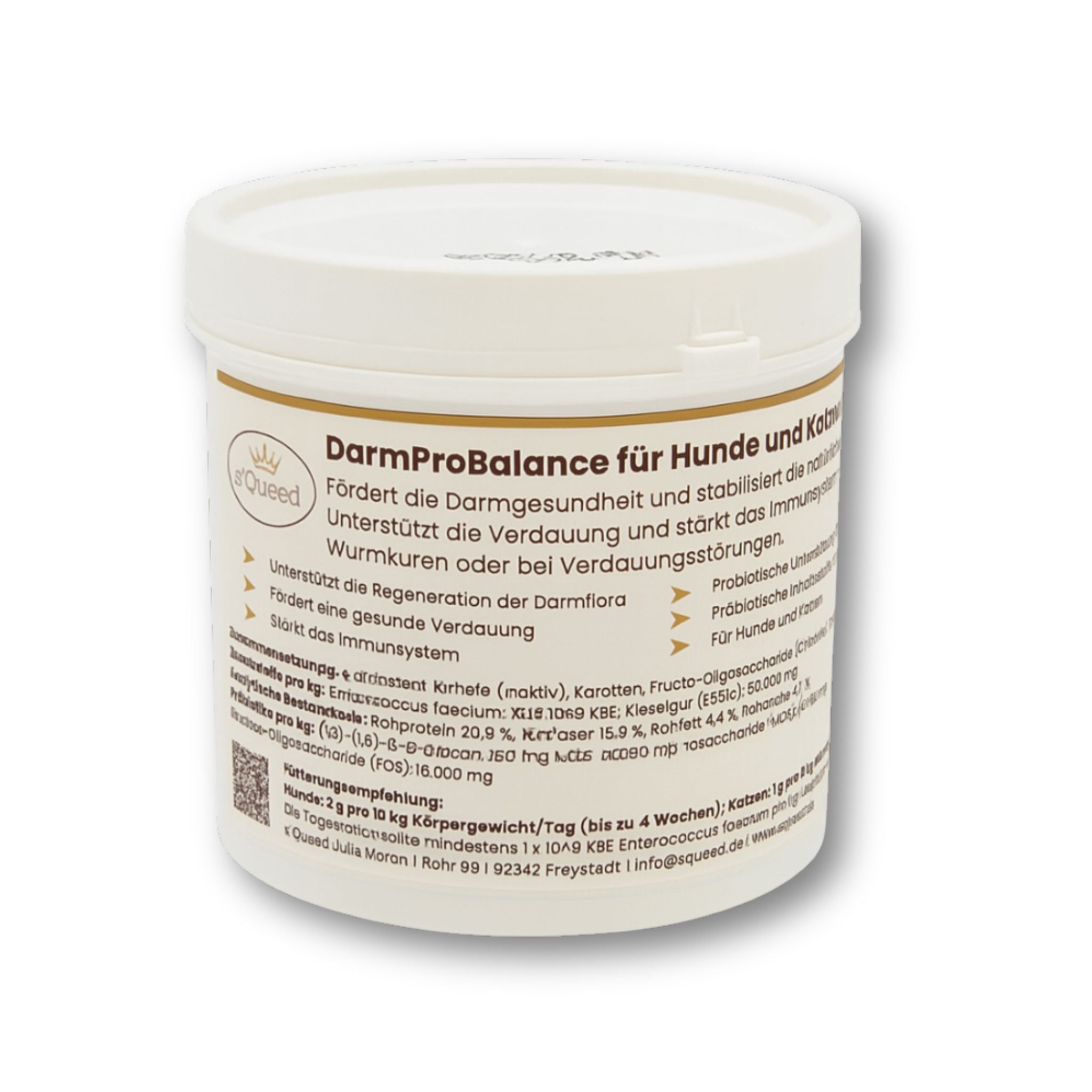 Darmpulver Katze - Durchfall und  Erbrechen Katze -Darmflora Katze aufbauen