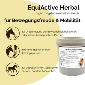 EquiActive Herbal 1kg – Kräutermischung zur Unterstützung von Beweglichkeit & Vitalität beim Pferd