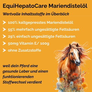 EquiHepatoCare Mariendistelöl Pferd
