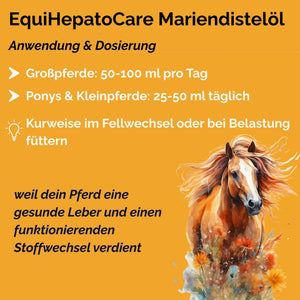EquiHepatoCare Mariendistelöl Pferd