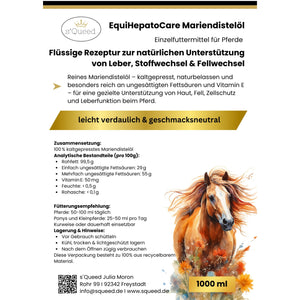 EquiHepatoCare Mariendistelöl Pferd