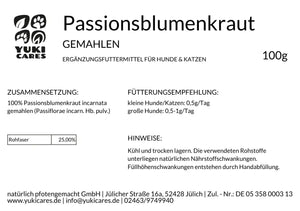 Passionsblume gemahlen 100g