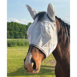 Fliegenmaske Fliegenohren Fliegenschutz für Pferde