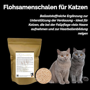 Flohsamenschalen Katze 250g