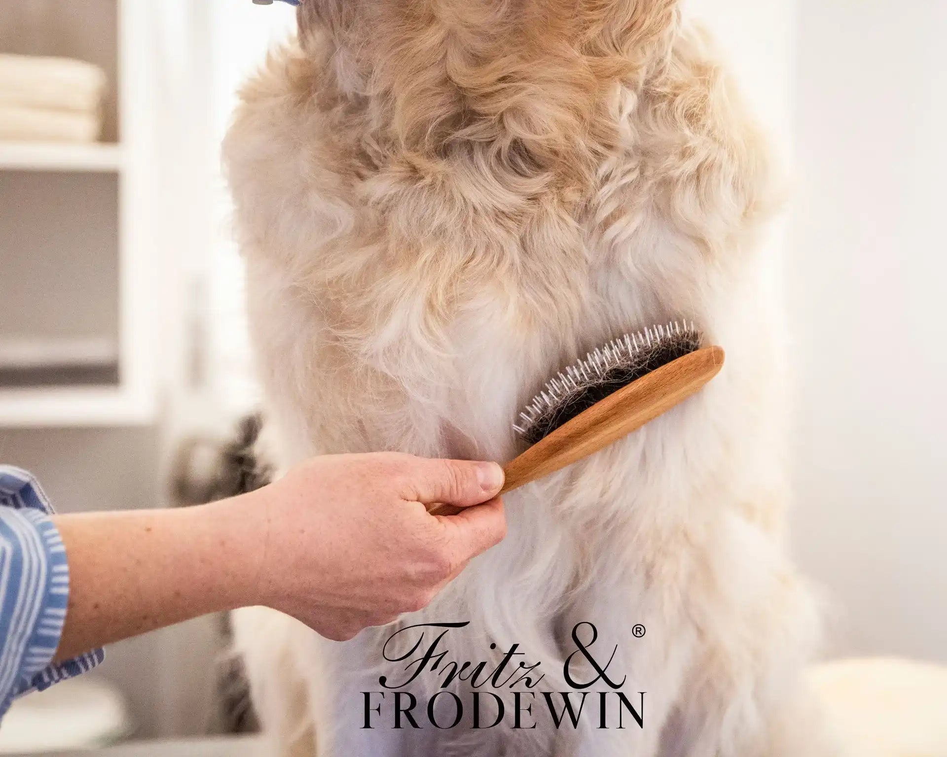 Fritz&Frodewin Lillibet - Hunde-Handbürste groß