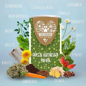 Tierliebhaber Gras- & Kotfresser Pulver