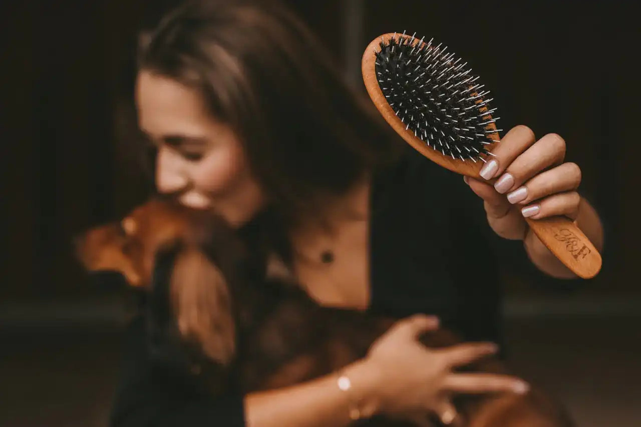 Fritz&Frodewin Lillibet - Hunde-Handbürste groß