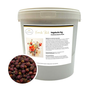 Hagebutten für Pferde, getrocknet, ganze Frucht