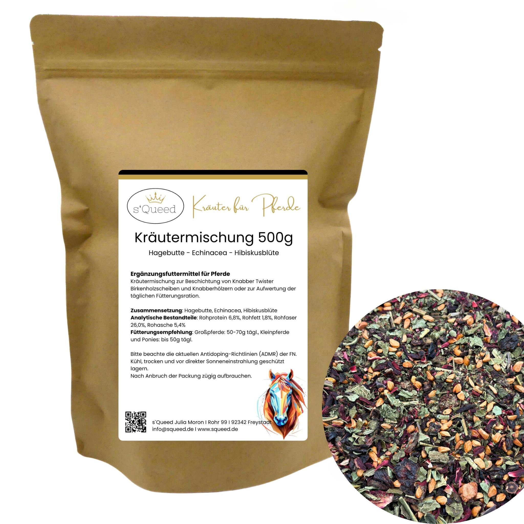 Kräutermischung 500g zur DIY Beschichtung von Knabber Twister Scheiben und Knabberhölzern