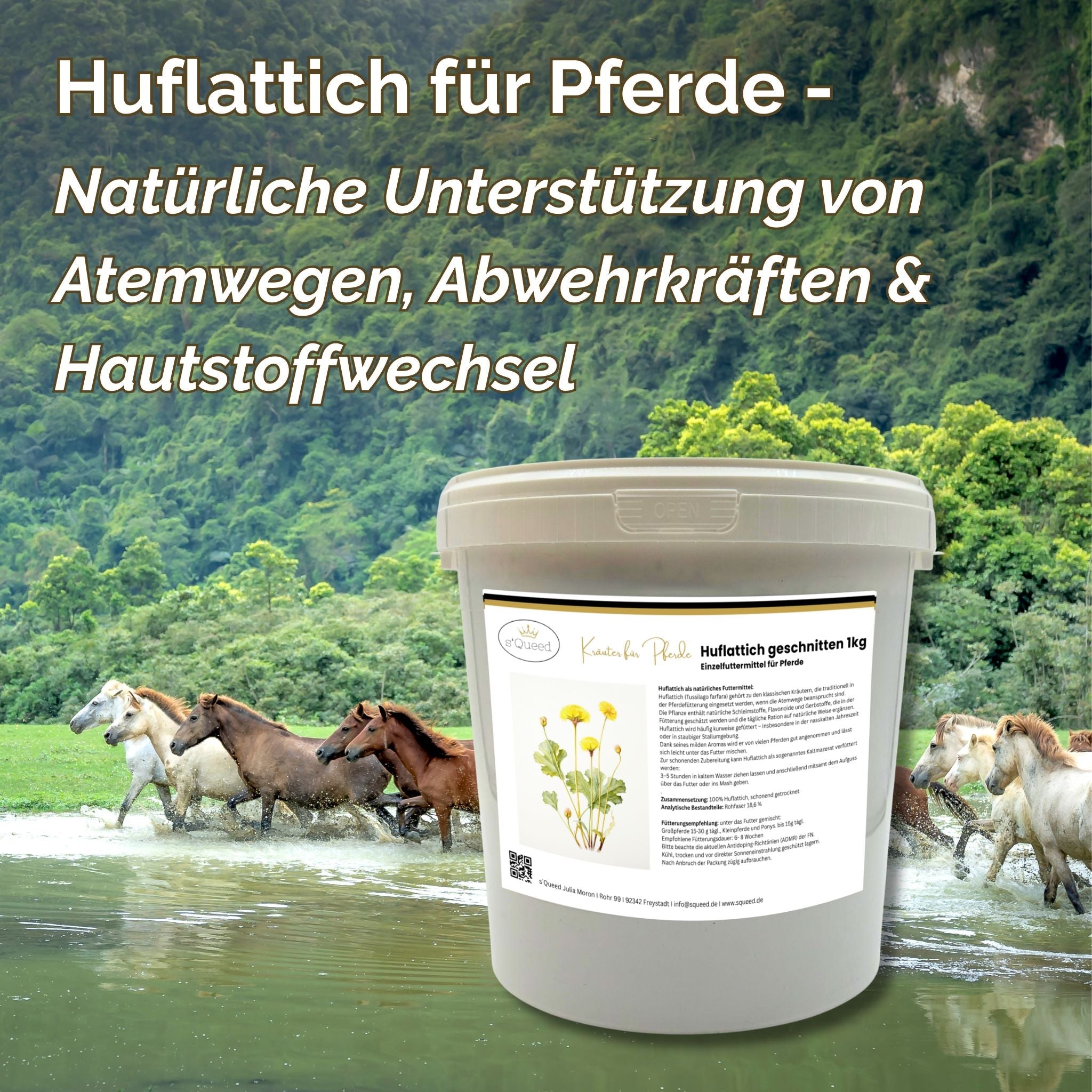 Huflattich Pferd 1kg