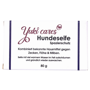 Spazierschutz Seife gegen Zecken, Flöhe & Milben