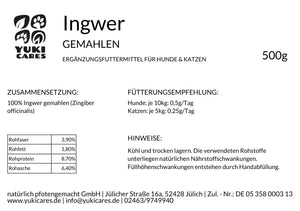 Ingwer gemahlen 500g