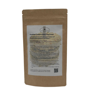 Knabber Twister Kleber 50g zur Beschichtung von Knabber Twister Holzscheiben und Knabberhölzern