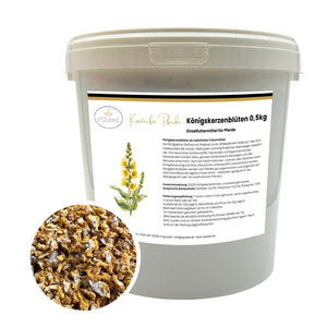 Königskerzenblüten Pferd - Hustenkräuter für Pferde - Schleimlöser Pferd