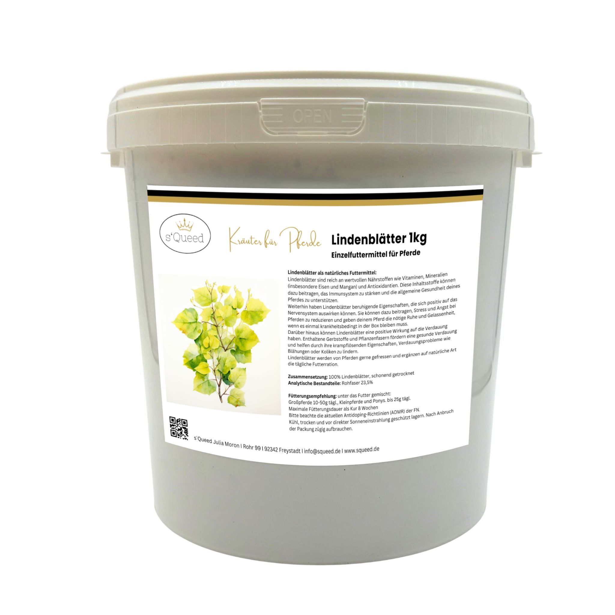 Lindenblätter Pferd für Immunsystem und Verdauung