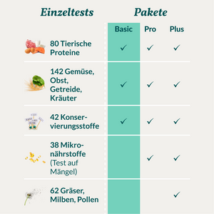 Allergietest Basic Katze