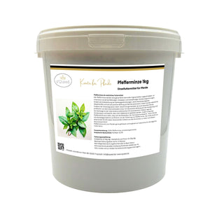 Pfefferminze Pferd - Hustenkräuter, Darmkräuter und Nervenkräuter für Pferde