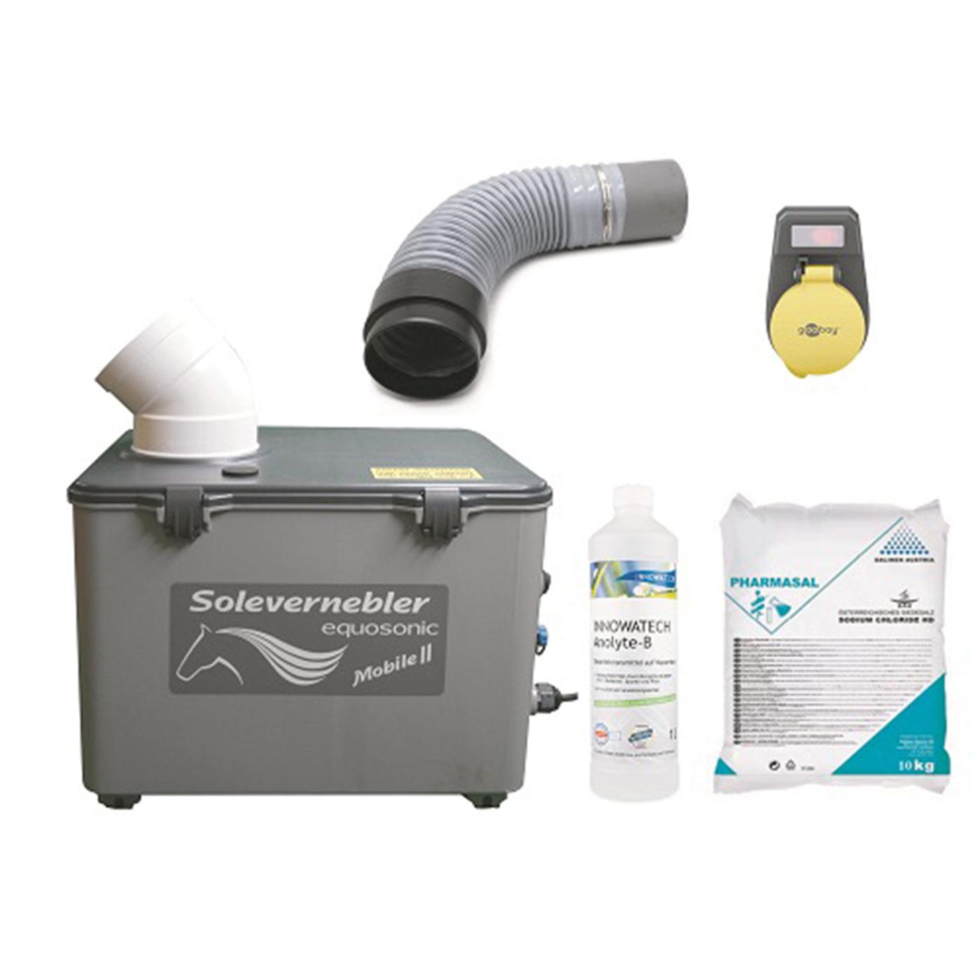 Sole Großraumvernebler Equosonic Mobile II 50ml/min Starter Paket