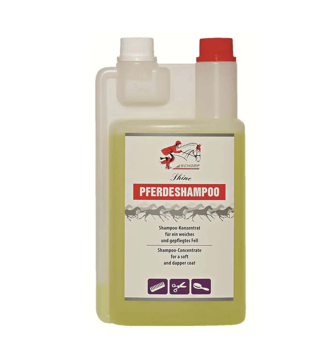 Schopf Shine Pferdeshampoo Plus 1L