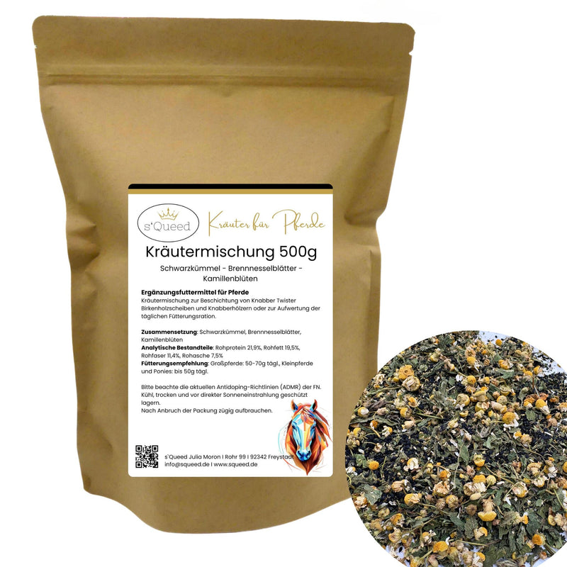 Kräutermischung 500g zur DIY Beschichtung von Knabber Twister Scheiben und Knabberhölzern