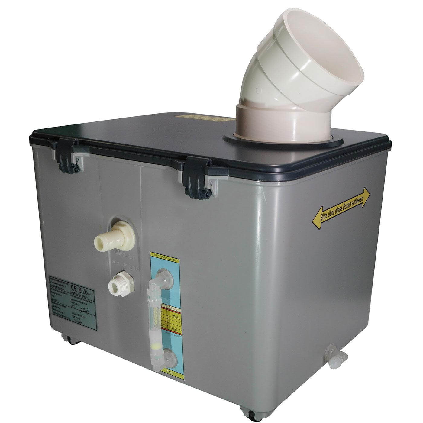 Sole Großraumvernebler Mobile II 50ml/min Starter Paket für Salzspielplätze und Salzgrotten