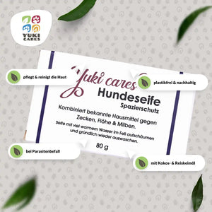 Spazierschutz Seife gegen Zecken, Flöhe & Milben