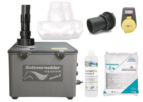 Sole Großraumvernebler Equosonic Mobile II 50ml/min Starter Paket