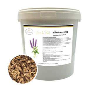 Süßholzwurzel Pferd - Hustenkräuter für Pferde - Magenkräuter Pferd