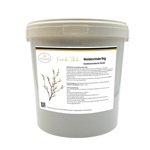 Weidenrinde Pferd geschnitten