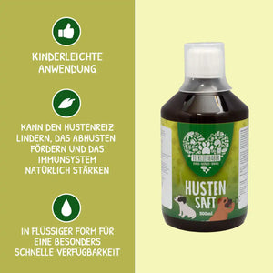 Tierliebhaber Hustensaft für Hunde