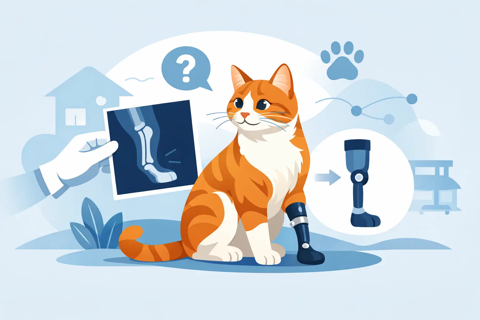 Prothese Katze amputiertes Bein - sinnvoll?