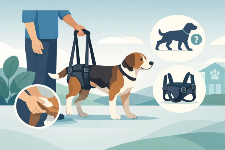 Tragehilfe Hund Hinterbeine richtig wählen